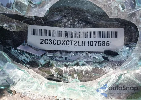 2020 Dodge Charger R/T Rwd из США, поврежденный, VIN 2C3CDXCT2LH107586